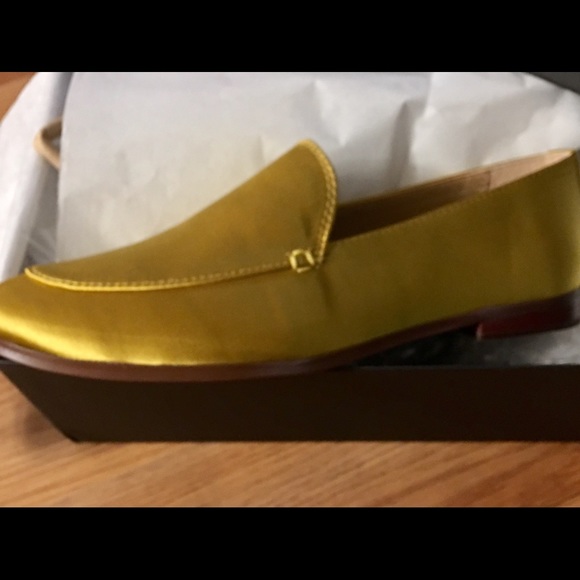golden yellow shoes